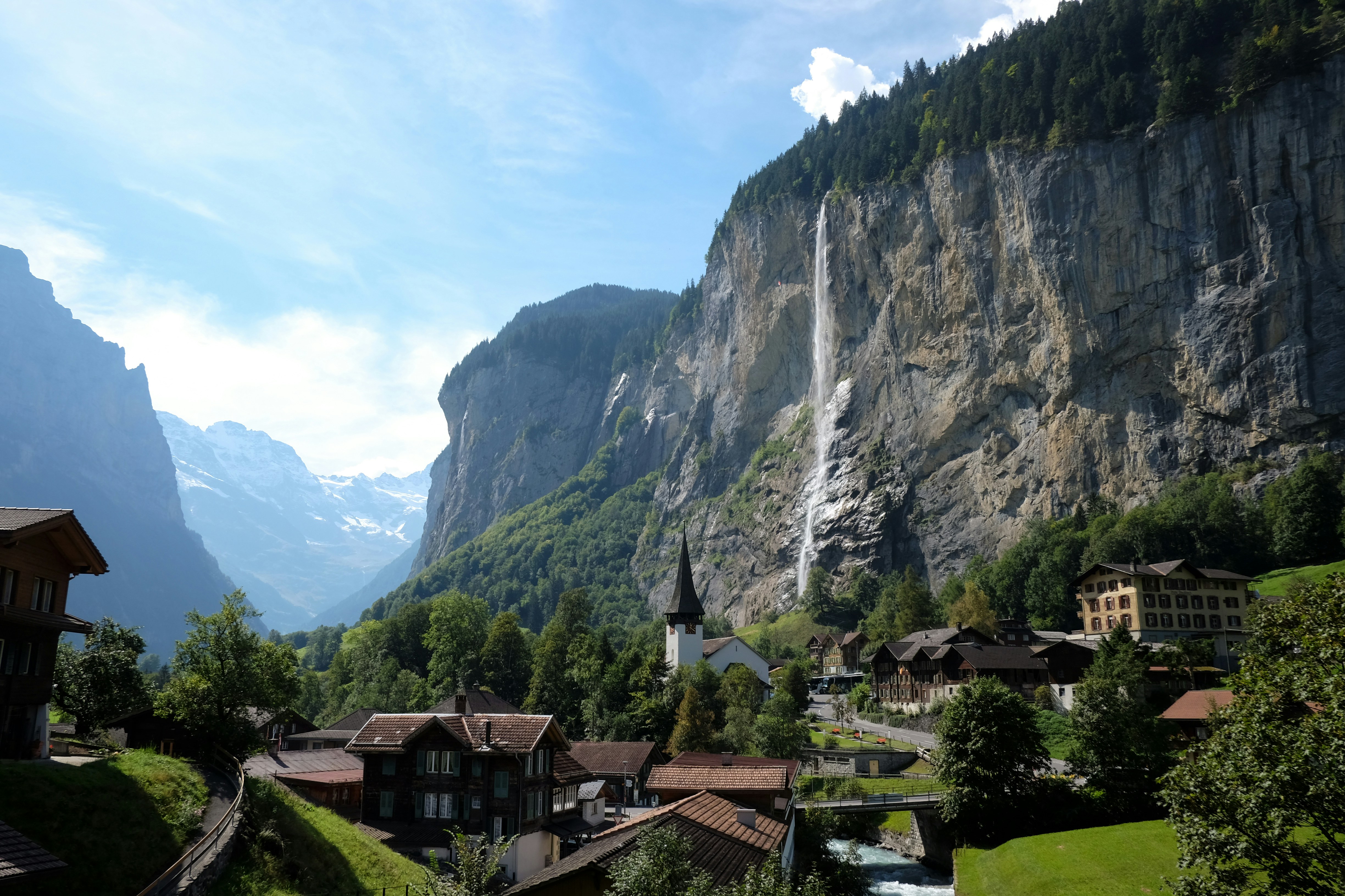 Lauterbrunnen waterfall